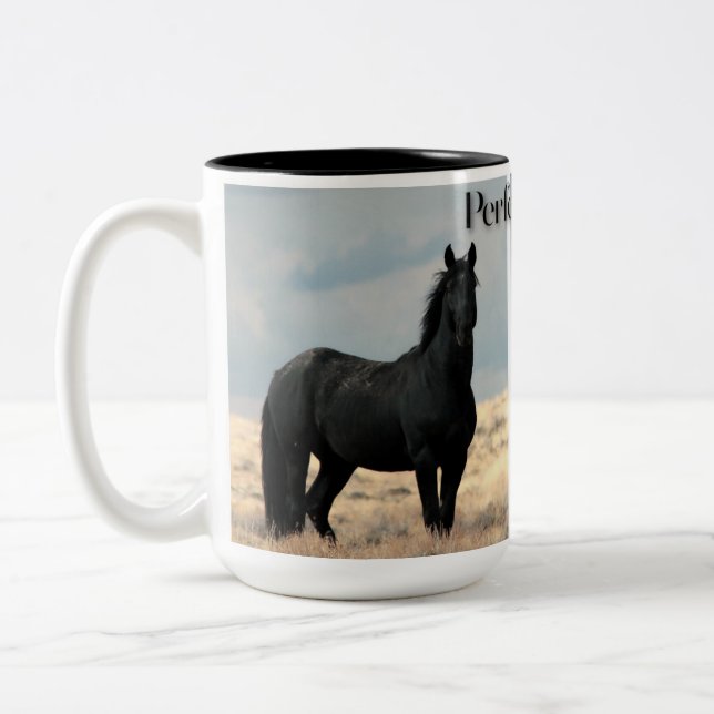 "Perfect Storm" Mustang Tasse  (Links)
