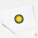 Perfect Sun Emoji Runder Aufkleber (Umschlag)