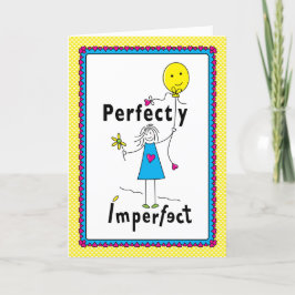 Perfekt 1_Greeting Card 5"x7" Karte