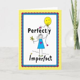 Perfekt 1_Greeting Card 5"x7" Karte