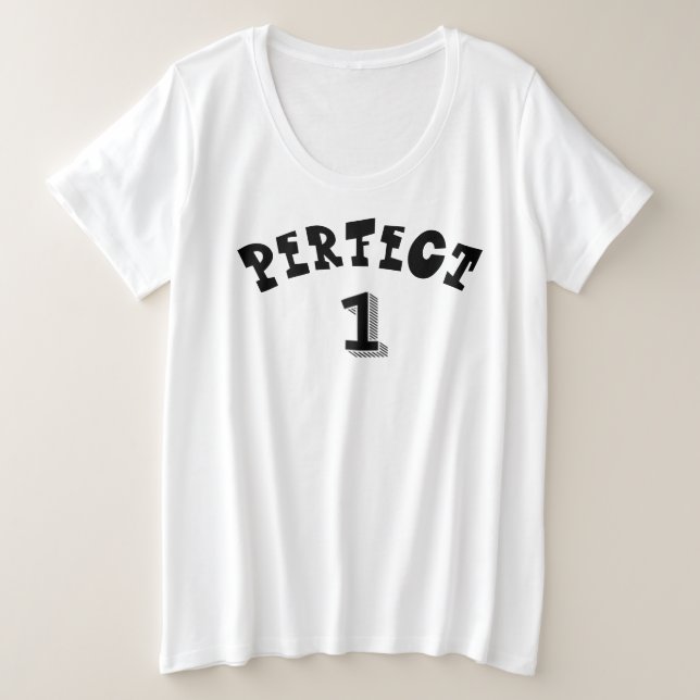 Perfekt 1 T - Shirt (Design vorne)