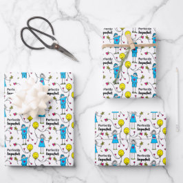 Perfekt 2 B_Wrapping Paper Geschenkpapier Set