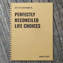 Perfekt aufeinander abgestimmter Büro Humor Notizblock