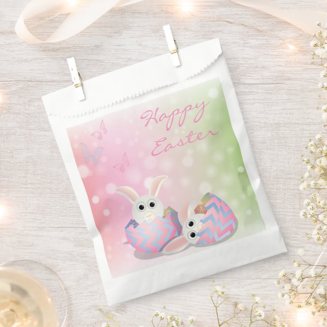 Perfekt, Cool glücklich Ostern, glücklich, sonnig Geschenktütchen (Ausgeschnitten)