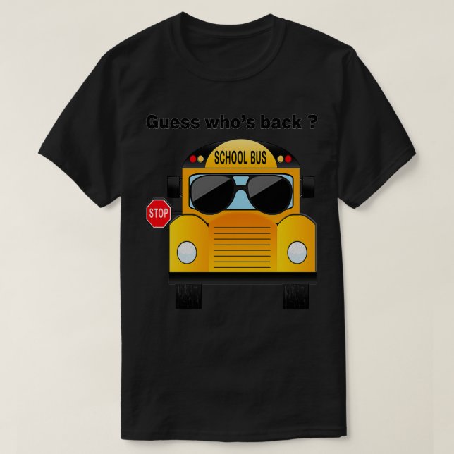 Perfekt Funny Gift Idee Schulbuskostüm Einfach T-Shirt (Design vorne)