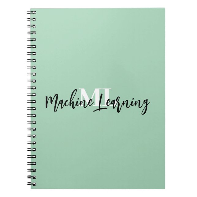 Perfekt für Coding-Notizen und ML-Projekte – ML Pr Notizblock (Vorderseite)
