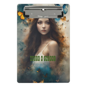 Perfekt für den On-the-Go Hinweis Mini Klemmbrett