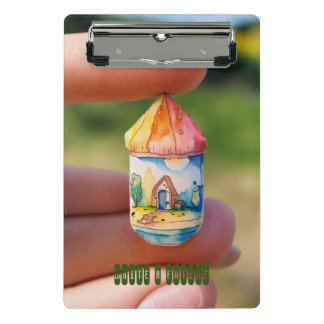 Perfekt für den On-the-Go Hinweis Mini Klemmbrett