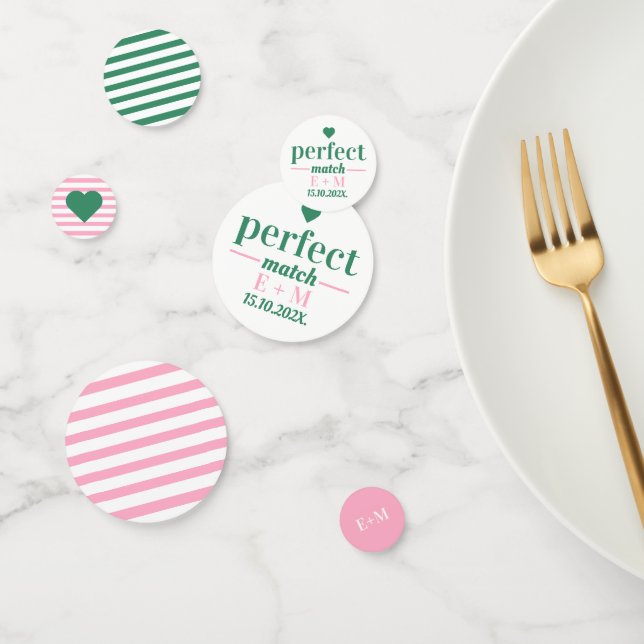 Perfekt für Match Tennis Country Club Brautparty Konfetti (Gruppe)