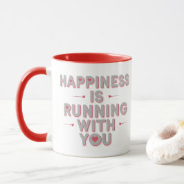 Perfekt für Valentinstag Geschenke für Läufer Tasse