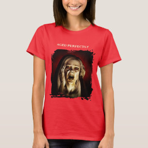 Perfekt gealtert. Porträt einer Frau T-Shirt