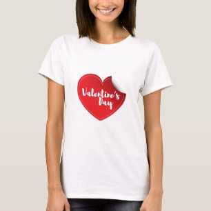 Perfekt gelungene Valentinstag T - Shirt