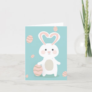 Perfekt glücklicher Osterhase Ankündigung