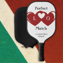 Perfekt passendes Monogramm-Pickleball-Paddel