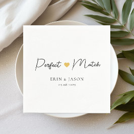 Perfekt passt! Elegant, Simpel Serviette