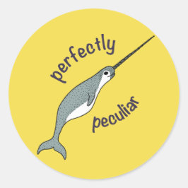 Perfekt Peculiar Narwhal Stickers