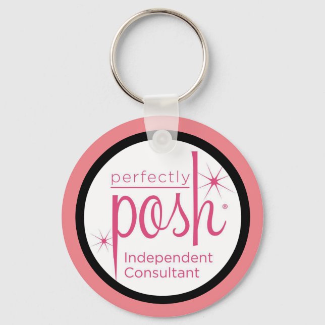 Perfekt Posh Independent Consultant Geschenke Schlüsselanhänger (Vorderseite)
