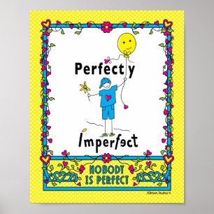 Perfekt unperfekt 2_Print 8"x10" Poster