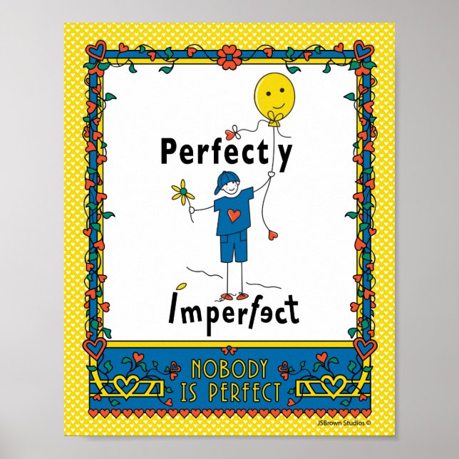 Perfekt Unperfekt 2A_Print 8"x10" Poster (Vorne)