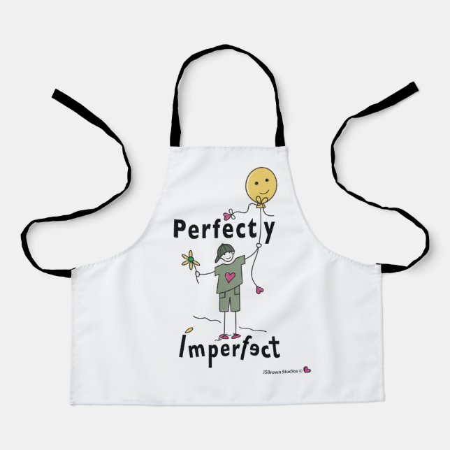 Perfekt Unperfekt 2C_ Schürze (Vorderseite)