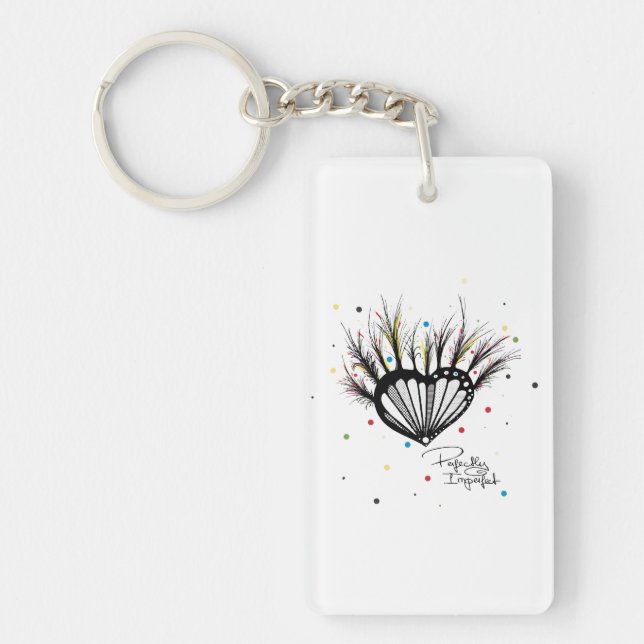 Perfekt unperfekt schlüsselanhänger (Vorderseite)