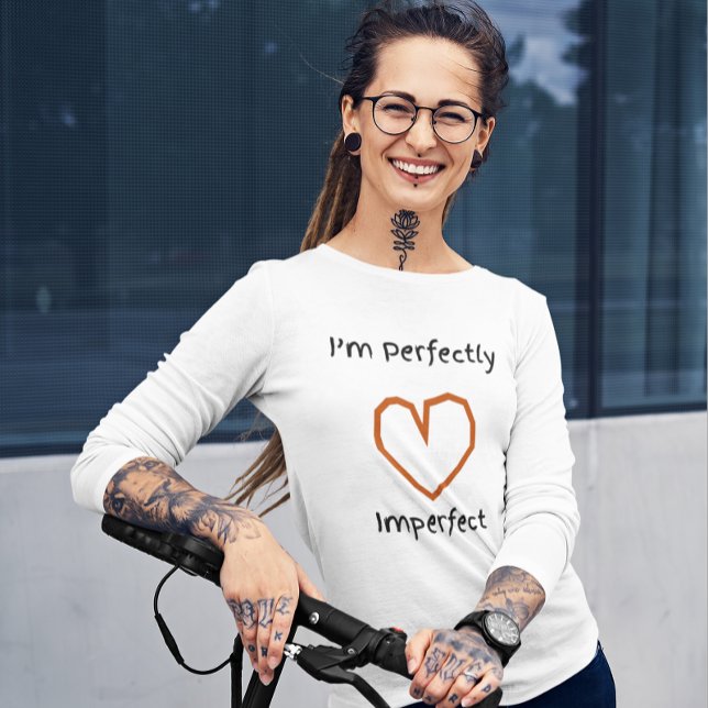 Perfekt unperfekt Tri-Blend shirt (Von Creator hochgeladen)