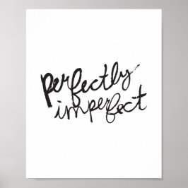 Perfekt unperfektes Poster