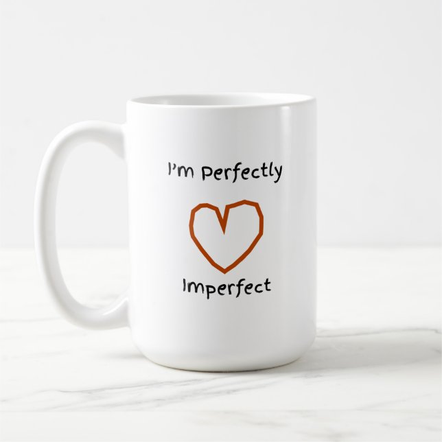 Perfekt unvollkommen kaffeetasse (Links)