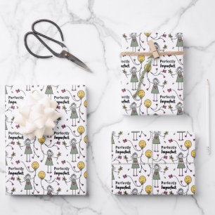Perfekt unvollkommenes 1C_Wrap-Papier Geschenkpapier Set
