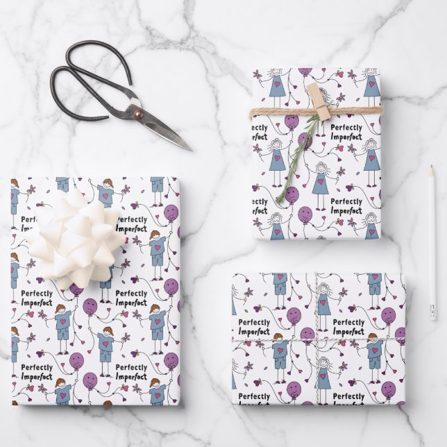 Perfekt Unvollkommenes 2A Mix_Wrapping Papier (Vorderseite)