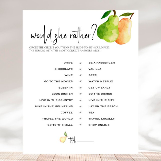 Perfekte Birne - Brautparty würde eher spielen (Von Creator hochgeladen)