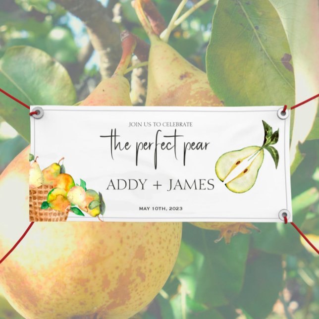 Perfekte Birne - Paare Grosses Willkommensgruß Vin Banner (Von Creator hochgeladen)