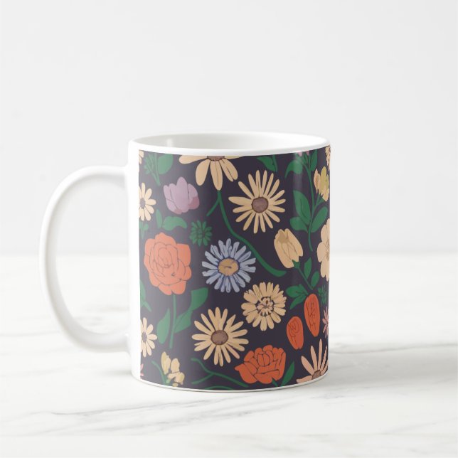 Perfekte Blume Tasse für Tee und Kaffee Liebhaber (Links)