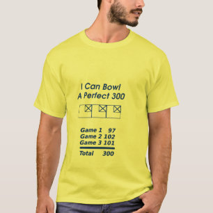 Perfekte Bowlings-Kerbe T-Shirt