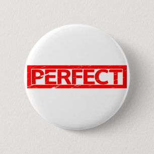 Perfekte Briefmarke Button