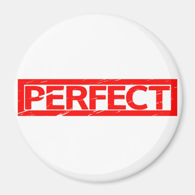 Perfekte Briefmarke Magnet (Vorne)