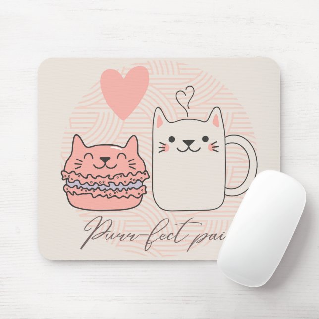 Perfekte Cat-Leckereien Mousepad (Mit Mouse)