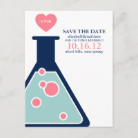 Perfekte Chemie-Hochzeit rettet das Datum