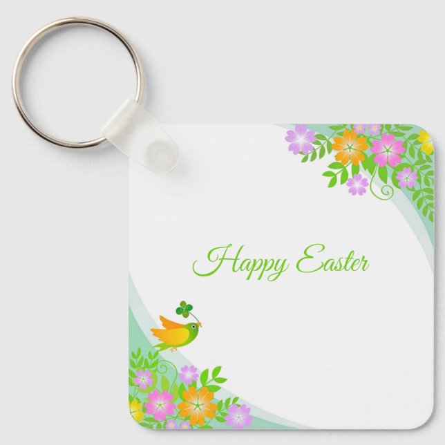 Perfekte, Coole Osterfeier, Eier Schlüsselanhänger (Vorderseite)