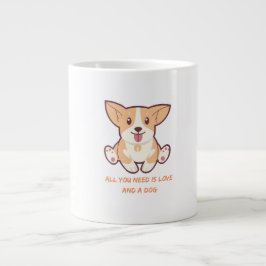Perfekte Designs für Hunde-Liebhaber und Haustier- Jumbo-Tasse