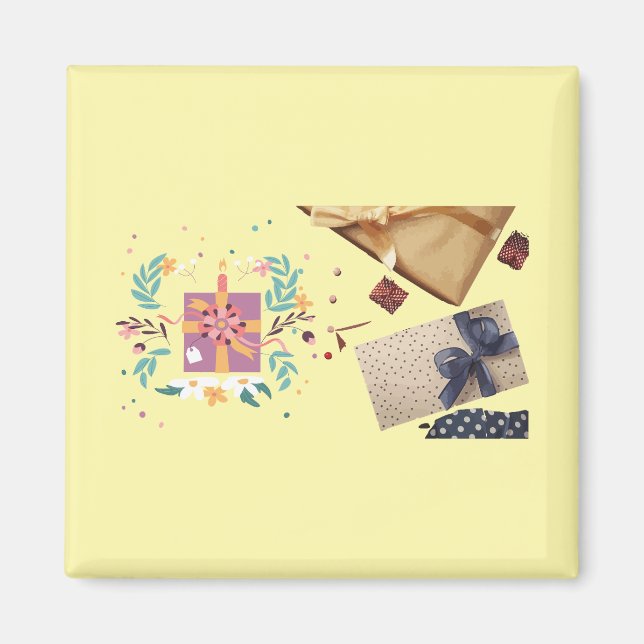 Perfekte Geschenke für Kunstliebhaber Magnet (Vorne)