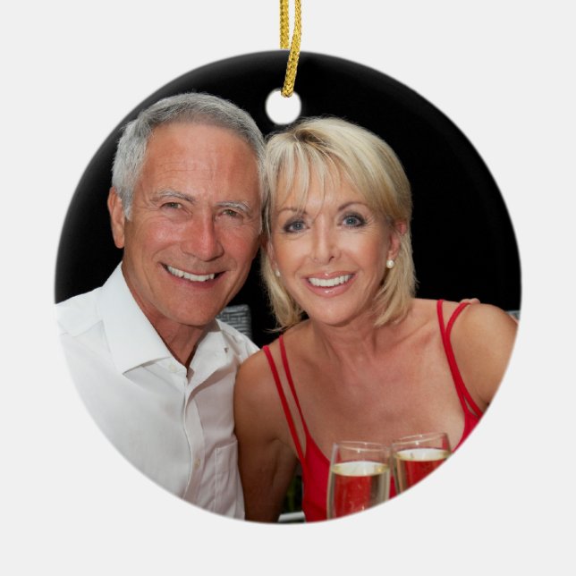 Perfekte Hostess - SRF Keramik Ornament (Vorne)