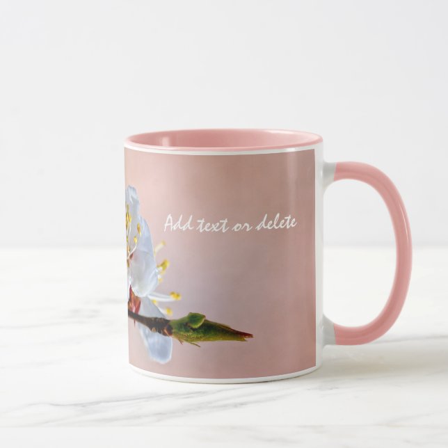 Perfekte japanische Apricot-Blume Tasse (Rechts)