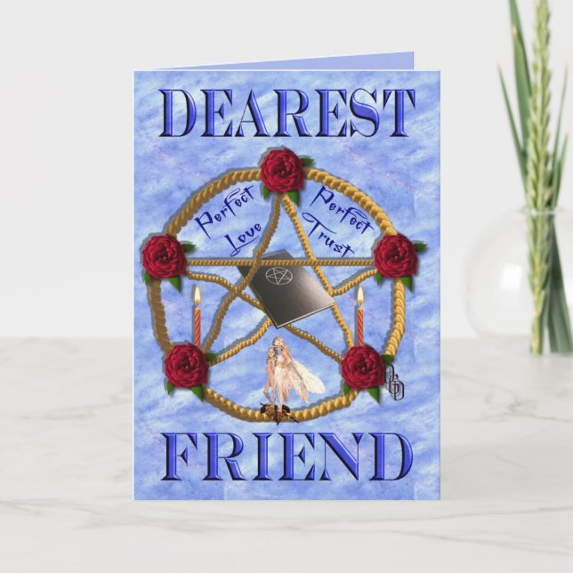 Perfekte Liebe Dankeskarte (Vorderseite)