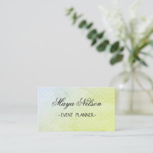 Perfekte, luxuriöse Green Business Card Visitenkarte