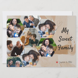 Perfekte Minimalistische Foto Collage Family Erinn