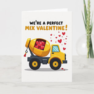 Perfekte Mischung Valentinsgruß-Karte Karte