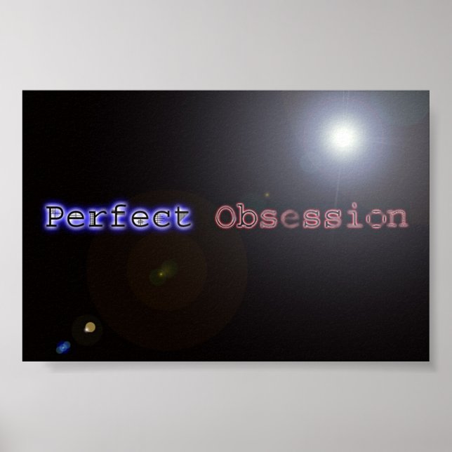 Perfekte Obsession Band Poster (Vorne)