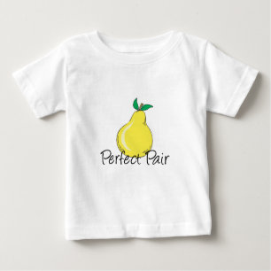 Perfekte Paare ZWILLINGE Baby T-shirt