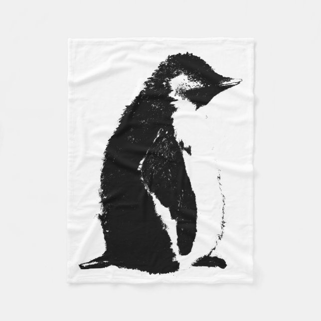 Perfekte Penguin-Fleece-Decke Fleecedecke (Vorderseite)
